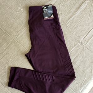 NEW Womens Member's Mark Moto Ankle leggings XL